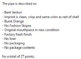 27 points description