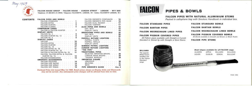 the pipe Catalog Page