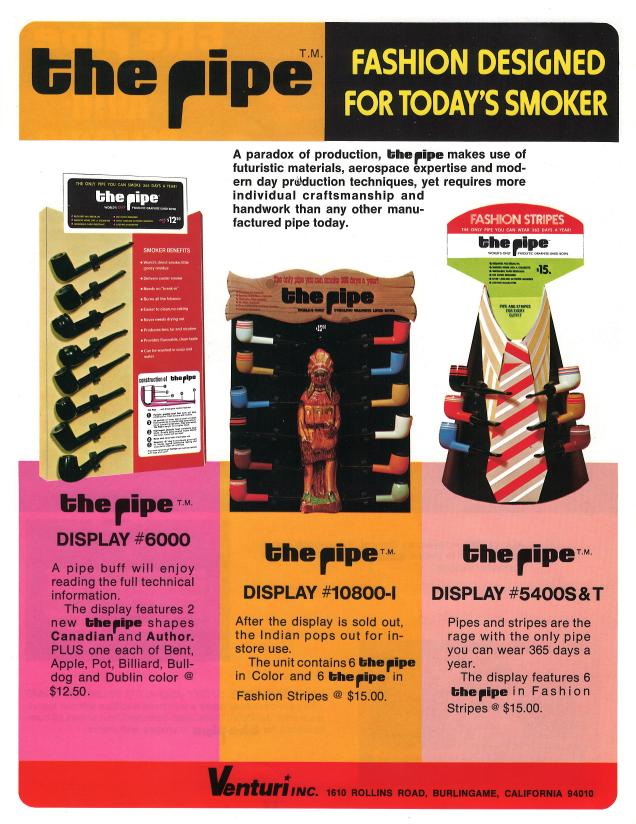 the pipe: Fashion Designed for Today's Smoker